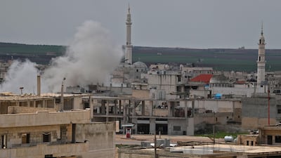 Tauqir Sharif and his wife Racquell Hayden-Best live in the Idlib province in Syria. AFP