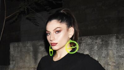 A dress and 'habibi' hoop earrings by Trashy Clothing. Courtesy Trashy Clothing