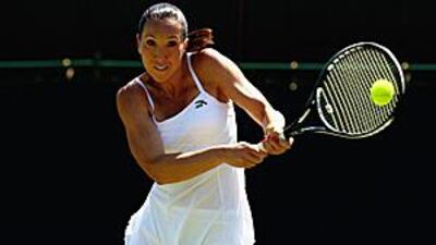Jelena Jankovic struggled with a blister and a temper before recovering to beat Julia Goerges in the first round.