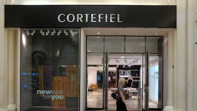 Tendam has 12 own brands, including Women’secret, Springfield and Cortefiel. Antonie Robertson/The National