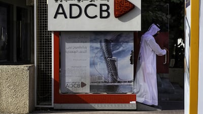 On Tuesday the boards of ADCB and UNB agreed to a merger to create an entity that will take over Al Hilal Bank and become the third largest lender in the UAE. Photo: Bloomberg