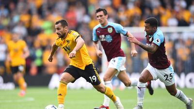 Left-back: Jonny (Wolves) – Part of the defence who shut out Burnley to earn back-to-back clean sheets and a second successive win for the promoted club. Getty Images