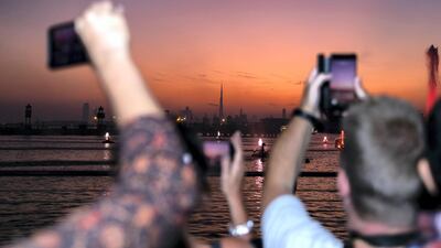 Dubai Festival City Mall hosted a huge Diwali celebration in Dubai on Thursday night. As part of the celebration, they unveiled the new IMAGINE show, ‘Hathi’s Garden’ that features a hint of Bollywood, a splash of colour and a specially curated musical score, accompanied by a specially choreographed fireworks display. Reem Mohammed / The National