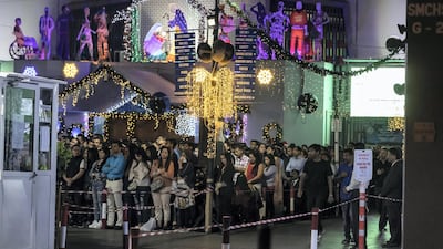 Thousands of Christians attend midnight mass at St Mary’s in Dubai, the largest church in the Gulf
