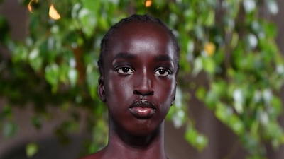 Our Luxury MagazineSeptember 2018 cover girl, Niko, walking in the Valentino Fall/Winter 2019 2020 haute couture. Getty Images