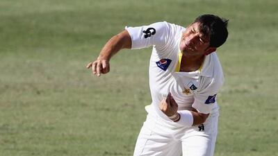 UAE’s Rameez Shahzad picked up well the leg-spin of Yasir Shah, above, in a practice game, but he also conceded his googly deliveries were the most difficult to play. Francois Nel / Getty Images