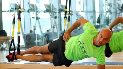 Make getting fit a priority this year. Satish Kumar / The National