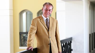 Nigel Banister, the chief global officer & CEO, MBS Worldwide at the Manchester Business School campus in Knowledge Village in Dubai. Pawan Singh / The National