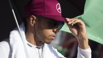 Lewis Hamilton could only finish fifth at the European Grand Prix at Baku, Azerbaijan. Valdrin Xhemaj / EPA