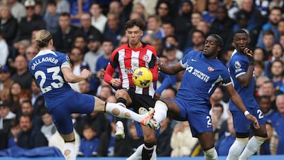 Frenchman returned to starting XI with Reece James still not fit to start at right-back and hardly troubled in first half. But guilty of weak defending as Pinnock was allowed to power home free header to open scoring. Reuters