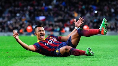 Barcelona striker Alexis Sanchez will be needed to score goals for Chile to achieve their goal of beating either the Netherlands or Spain out of the group round. David Ramos / Getty Images