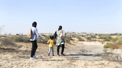 The site for Dubai Safari Park was a solid waste dump from the late 1970s to the early 1990s. Reem Mohammed / The National