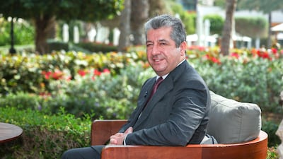 Masrour Barzani, Prime Minister of the semi-autonomous Iraqi Kurdistan region. Victor Besa / The National