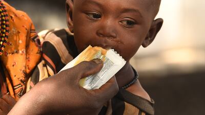 KENYA: Despite its position as one of Africa's stronger economies, food shortages left the average family spending 46.7% of their income on food. AFP
