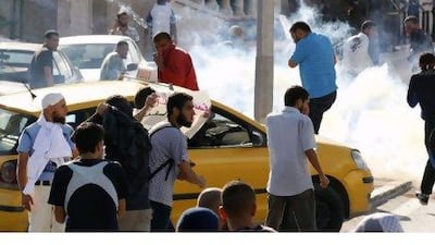 Tunisian police fire tear gas to break up a protest on Friday by Islamists who oppose the screening of the film Persepolis.
