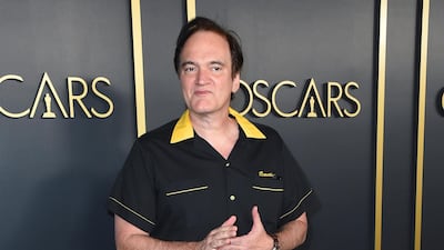 Quentin Tarantino arrives for the 92nd Oscars Nominees Luncheon in Hollywood, California, on January 27, 2020. AP