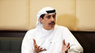Essa Kazim, chairman of Dubai Financial Market. Pawan Singh / The National