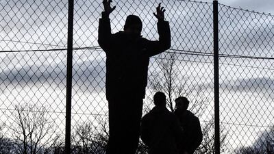 The migrants were supposed to be transferred to a new location in the central part of the country, but have instead spent some 24 hours in buses before being told on Wednesday afternoon to disembark and return to the now empty camp site. AP Photo