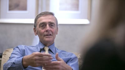 The Duke of Westminster visited the UAE seeking support for two humanitarian projects. Silvia Razgova / The National