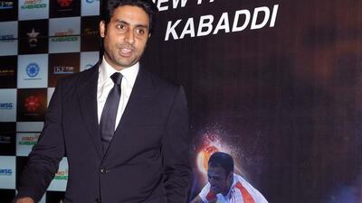 Abhishek Bachchan has bought the Jaipur team in the Pro Kabbadi League. AFP