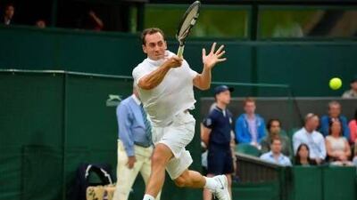 Bobby Reynolds was the last American to exit Wimbledon when he was beaten by Novak Djokovic.