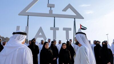 Sheikh Mohammed honoured the graduates of the accredited professional diplomas in entrepreneurship and agricultural entrepreneurship