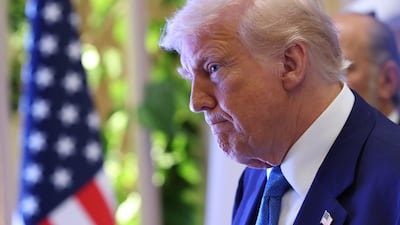 US President Donald Trump. Chris Whiteoak / The National