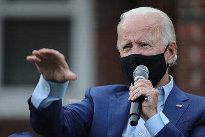 The alleged attempt to hack Joe Biden's campaign was rebuffed by robust cyber defences. AFP