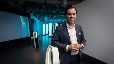 Helmut von Struve, chief executive of Siemens Middle East. Antonie Robertson / The National