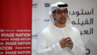 Mohammed Al Otaiba, pictured here in his role of Head of Image Nation Abu Dhabi, has been appointed the new editor-in-chief at The National. Fatima Al Marzooqi / The National