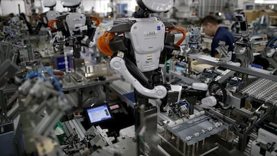You can log onto willrobotstakemyjob.com to gauge the probability of losing your job to a robot. Issei Kato/Reuters