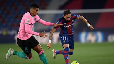 Ronald Araujo, 6 - Played on the right of a back three in a 3-1-4-2 formation. Hurt his ankle early on but recovered. He’d left the pitch with his team leading 2-0. Getty
