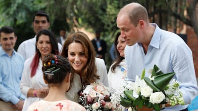 Prince William, Duke of Cambridge and Catherine, Duchess of Cambridge visit SOS Children's village during their royal tour of Pakistan on October 17, 2019 in Lahore, Pakistan. Getty Images