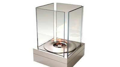 Ecosmart Mini T fire furniture. Courtesy Ecosmart