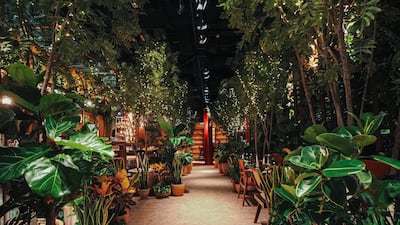 The Nurseries within the restaurant combines aesthetic influences from Soho in London and Tribeca in New York City