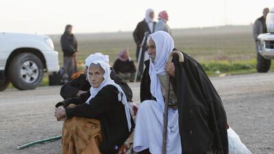 According to officials, the group was moved from Mosul via Hawija and freed at the Khaled entrance to Kirkuk on Saturday. Ako Rasheed/Reuters