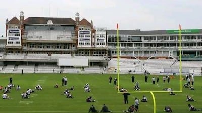 Games in London mean other areas also benefit, as teams use areas aside from Wembley to prepare, such as the Denver Broncos did in training at The Oval before their game in October 2010.