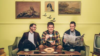 Scouting for Girls will perform at the Dubai Opera. Courtesy Dubai Opera
