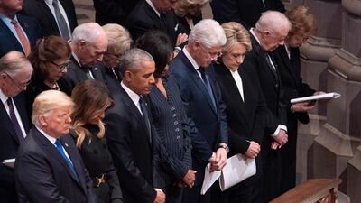 The US has gradually disengaged from the rest of the world under the presidencies of Bill Clinton, Barack Obama and now Donald Trump. EPA