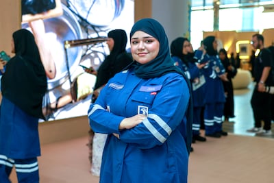 Hour Al Blooshi is part of the new diploma programme established by Adnoc. Victor Besa / The National