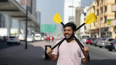 Brendan Lopez said the decision to give up the Canadian island - which can only be accessed by paddle boat, was a tough one. Chris Whiteoak / The National
