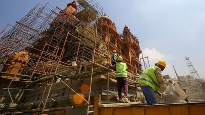 Baron Palace is located in the Cairo suburb of Heliopolis, Egypt. EPA
