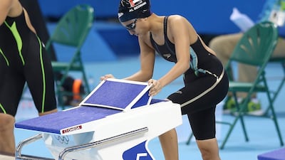 Four years ago, Nada Al Bedwawi made history as the UAE’s first female swimmer to participate in an Olympic Games. Hassan Al Raisi.