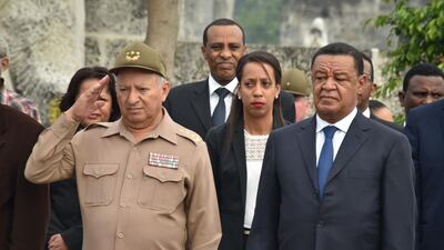 The US has barred Minister of the Revolutionary Armed Forces of Cuba, General Leopoldo Cintra Frias, from entering the US, citing what it called human rights violations in supporting the regime of Venezuelan President Nicolas Maduro. AFP / ADALBERTO ROQUE