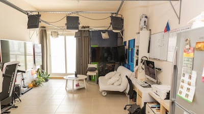 Mr Delante has a lot of photography, video, hiking and camping gear.