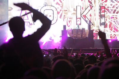 DJ Steve Aoki is set to make his Dubai return. Image by © Pedro Fi˙za/Demotix/Corbis