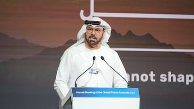 Mohammed Al Gergawi, Minister of Cabinet Affairs, said governments must be agile at a time when the global order has been upturned. Photo: World Economic Forum
