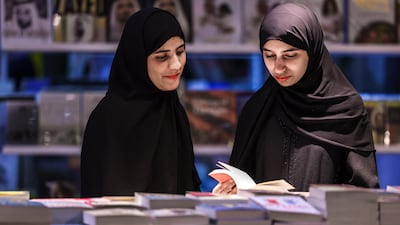 Emirati novels published over the past three decades reflect the country’s social change. Victor Besa / The National