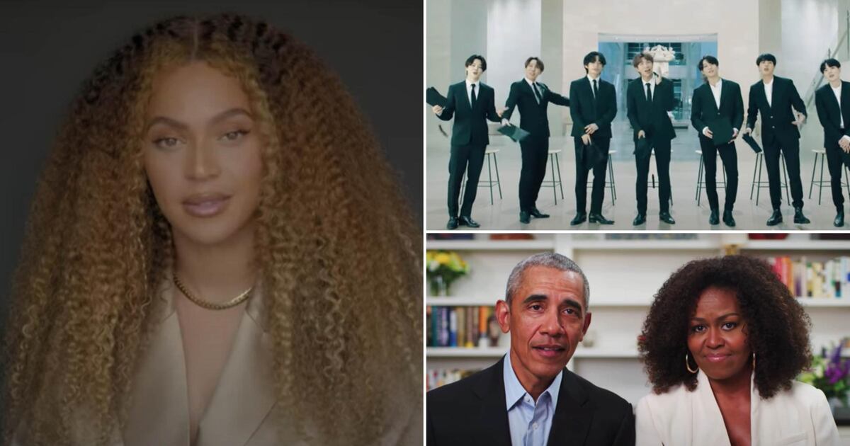 Dear Class of 2020: BTS, the Obamas and Beyonce turn out to celebrate ...