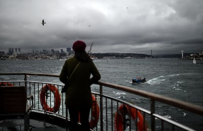The Bosphorus strait separates Europe and Asia. AFP